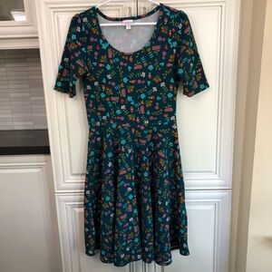 LulaRoe women’s short sleeved dress